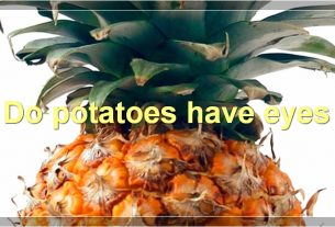 Do potatoes have eyes