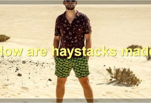 How are haystacks made