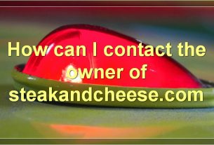 How can I contact the owner of steakandcheese.com