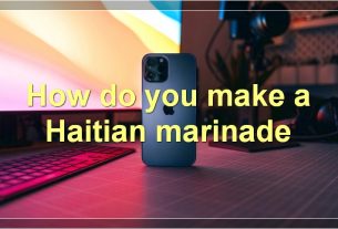How do you make a Haitian marinade