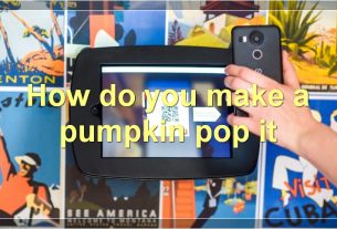 How do you make a pumpkin pop it