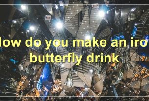 How do you make an iron butterfly drink