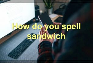 How do you spell sandwich