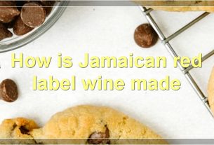 How is Jamaican red label wine made