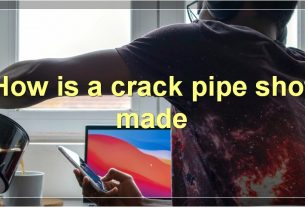 How is a crack pipe shot made