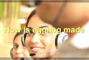 How is eggnog made