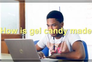 How is gel candy made