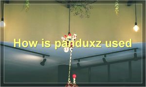 How is panduxz used