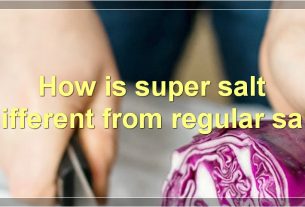 How is super salt different from regular salt