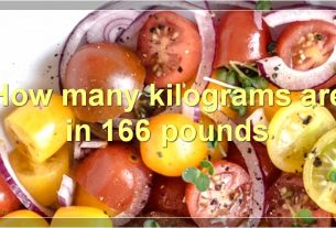 How many kilograms are in 166 pounds