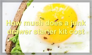 How much does a junk drawer starter kit cost