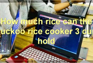 How much rice can the cuckoo rice cooker 3 cup hold