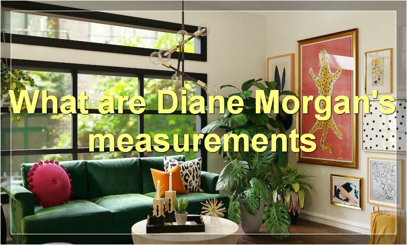 What are Diane Morgan's measurements