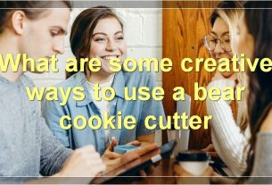 What are some creative ways to use a bear cookie cutter