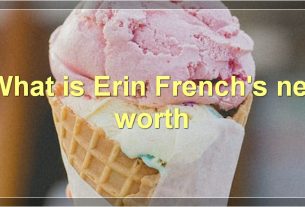 What is Erin French's net worth