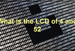What is the LCD of 4 and 52