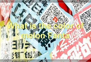 What is the color of melon Fanta