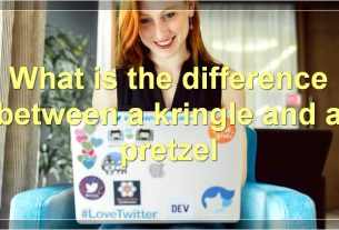 What is the difference between a kringle and a pretzel