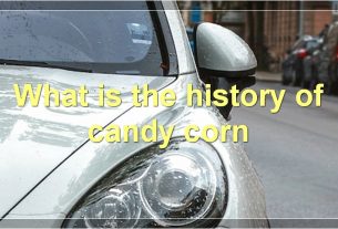 What is the history of candy corn