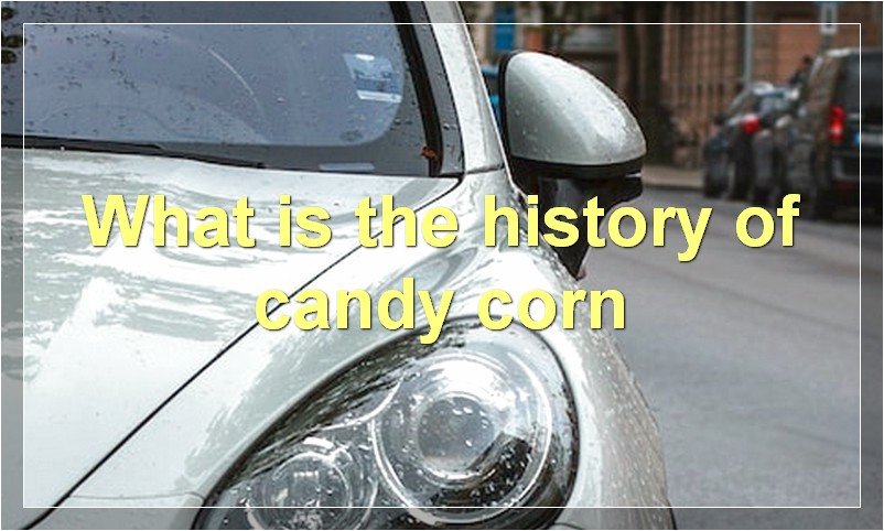 What is the history of candy corn