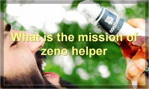 What is the mission of zeno helper