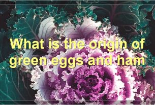 What is the origin of green eggs and ham