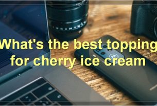 What's the best topping for cherry ice cream
