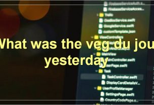 What was the veg du jour yesterday