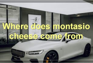 Where does montasio cheese come from