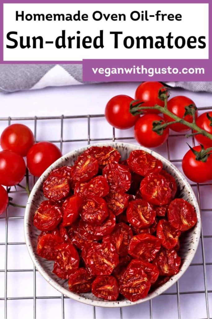 A Delicious and Nutritious Substitute for Sun Dried Tomatoes OvenDried