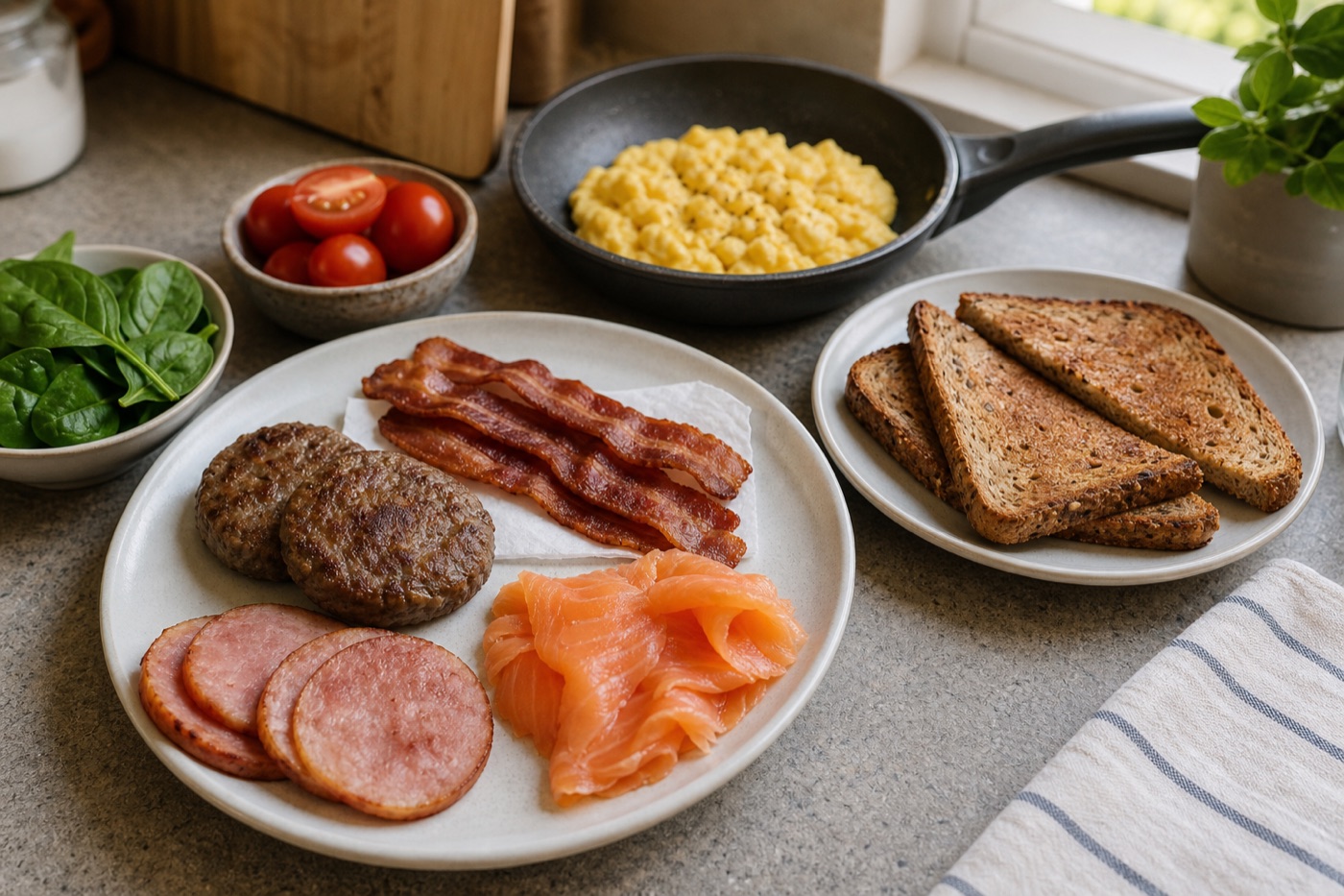 Healthy Breakfast Meats: Label, Sodium, and Portion Guide