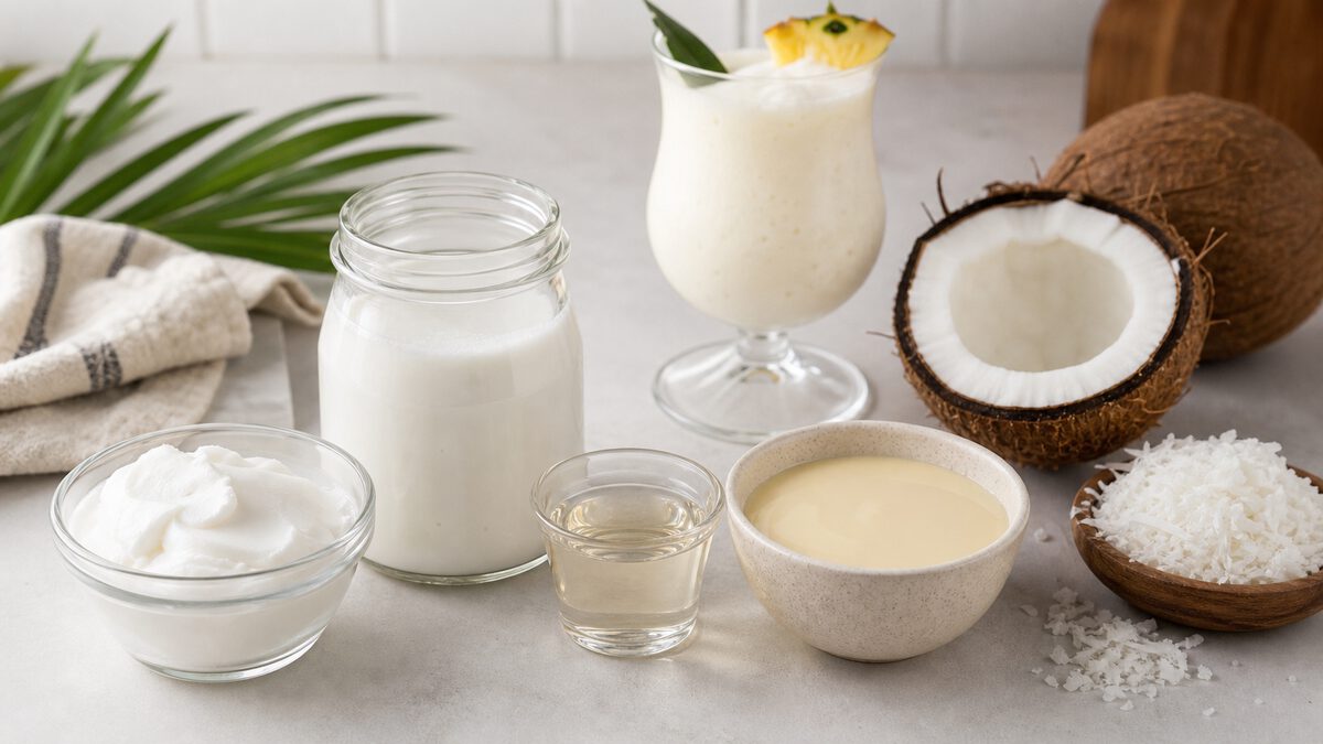 Cream of Coconut Substitute: Best Swaps for Recipes