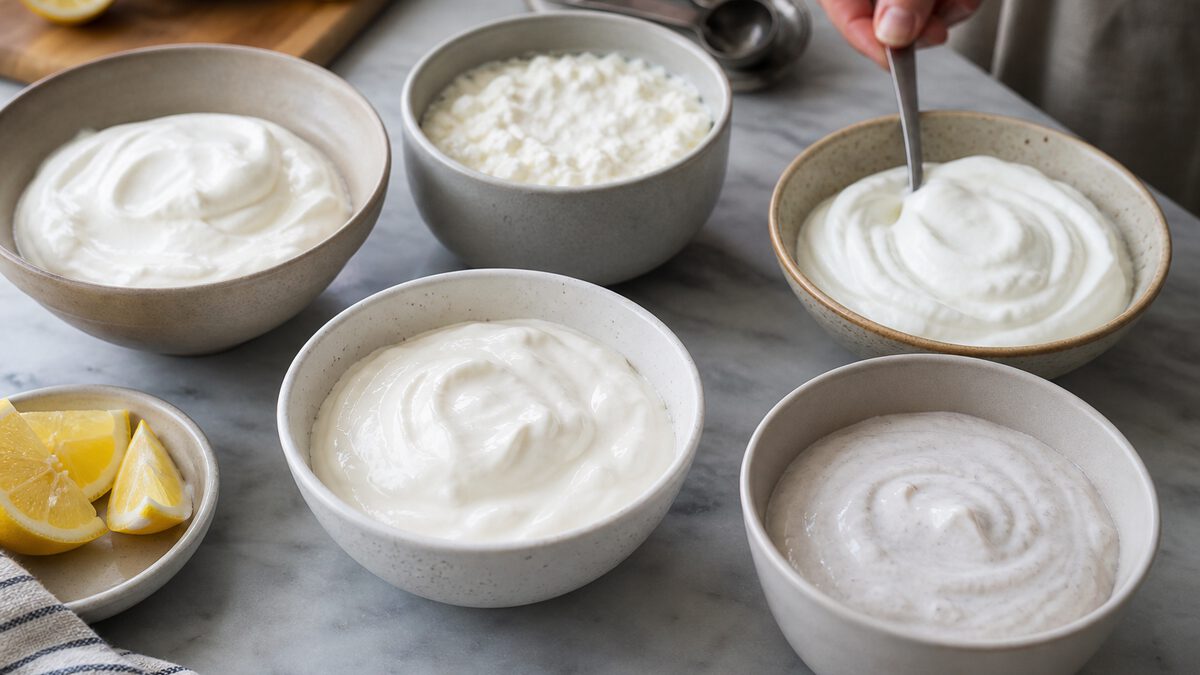 Greek Yogurt Substitute: Best Swaps for Cooking, Baking, and Dips
