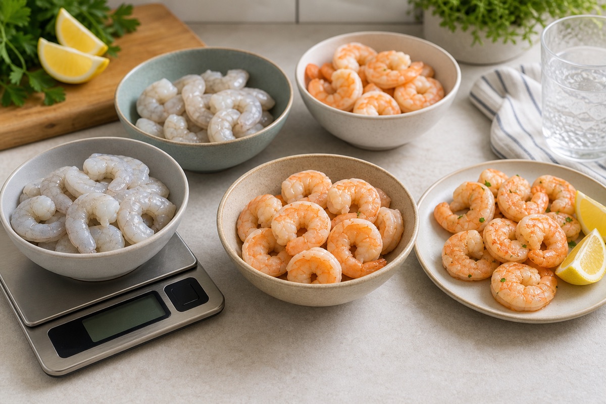 How Much Shrimp per Person: Raw, Cooked, Appetizer, and Main Dish Amounts