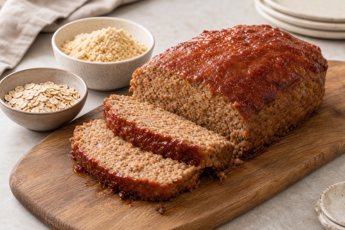 Meatloaf Without Breadcrumbs: Binder Options and Safe Temperature
