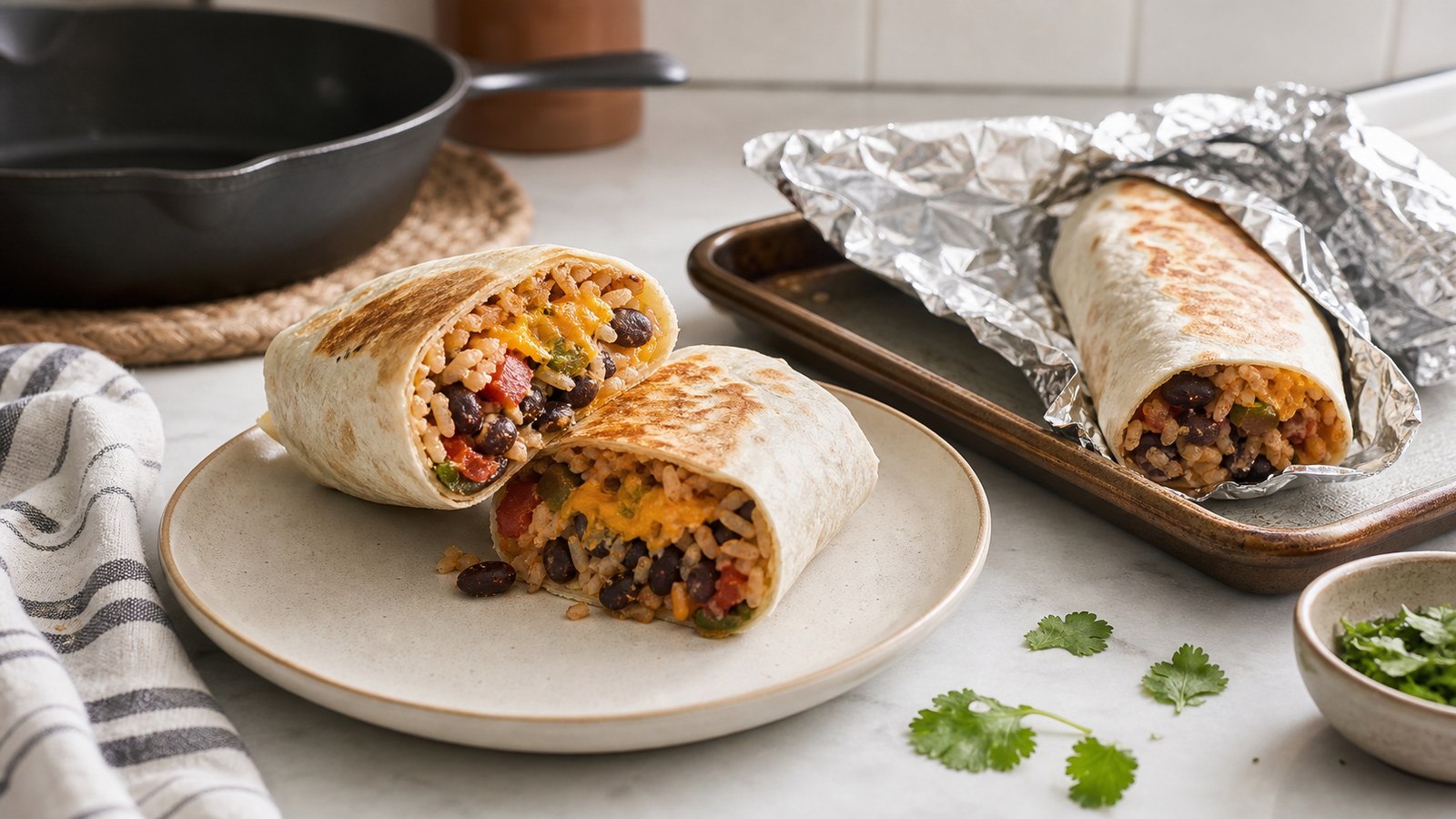 Best Way to Reheat a Burrito: Oven, Skillet, Microwave