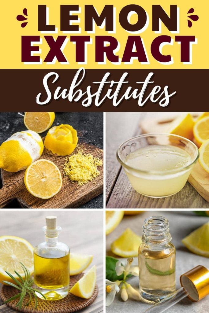 Lemon Extract Substitute Discover Flavorful Citrus Alternatives Food